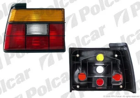 Ліхтар задній, vw JETTA II, 02.84- Polcar 953688