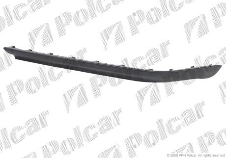 Спойлер бампера переднього лівий GOLF/JETTA 89-92 Polcar 9537251