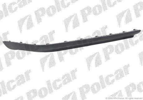 Спойлер бампера переднього правий GOLF/JETTA 89-92 Polcar 9537252