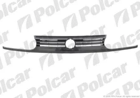 Решетка VOLKSWAGEN GOLF III (1H) (HB + комби+CABRIO), 08.91-04.99 Polcar 9538050