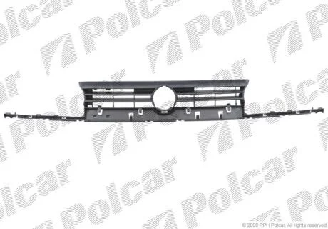 Решітка VW GOLF III 91- Polcar 953805