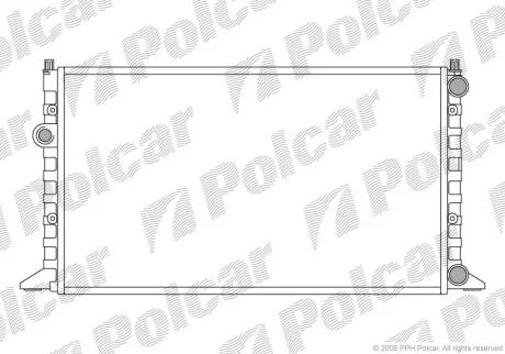 Радіатори охолодження Polcar 953808A9