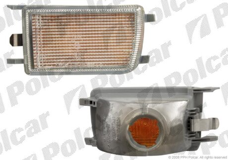 Вказівник повороту передній, vw GOLF III, 92- Polcar 9538190E