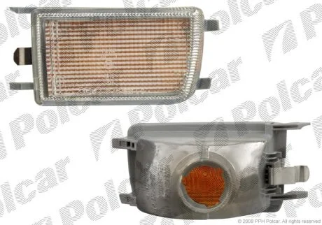 Вказівник повороту передній, vw GOLF III, 92- Polcar 9538190E