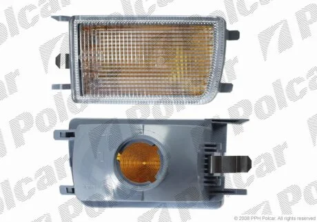 Вказівник повороту передній, vw GOLF III, 92- Polcar 9538191E