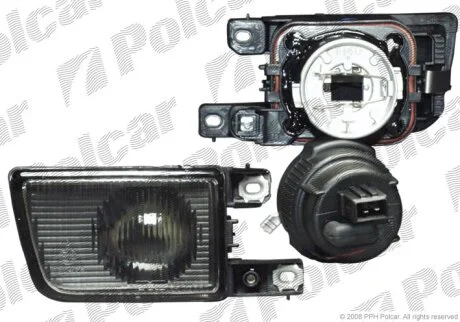 Фара передня, vw GOLF III, 92- Polcar 9538306E