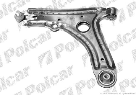 Важіль лівий, GOLF III/VENTO 92-97 Polcar 953837K
