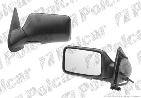 Дзеркало зовнішнє правий Polcar 9538524E