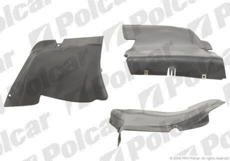 Захист бампера нижній правий Polcar 9538FP4