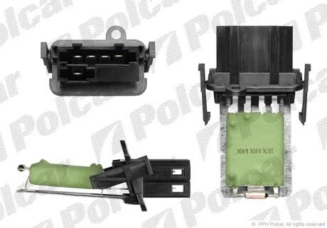 Реостат вентил. салону VW Golf III 10/94- 9/99 Polcar 9538KST1