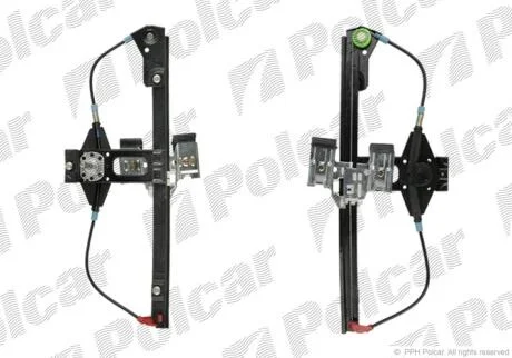 Склопідйомник ручної Polcar 9538PSM3