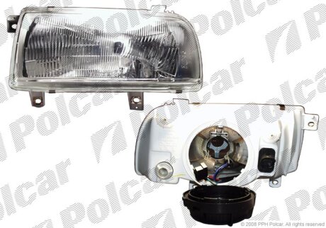 Фара основна vw VENTO,01.92-10.98 Polcar 953910E