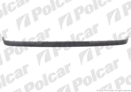 Накладка(молдинг) переднього бампера GOLF IV Polcar 9541071Q