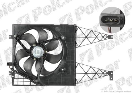 Вентилятори з корпусом / кронштейном Polcar 954123W4