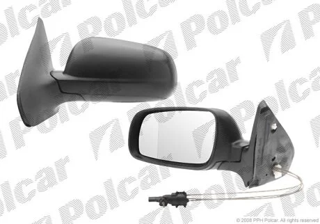 Дзеркало зовнішнє лівий, VW GOLF IV Polcar 9541512M