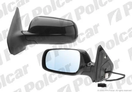 Дзеркало зовнішнє лівий, VW GOLF IV Polcar 9541515M