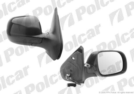 Дзеркало зовнішнє правий, vw GOLF IV, 97- Polcar 9541524M