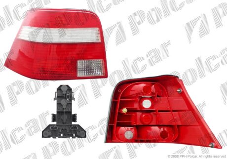 Ліхтар задній, vw GOLF IV, 97- Polcar 9541870E