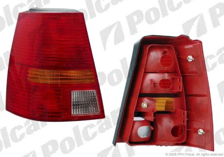 Ліхтар задній, vw GOLF IV, 97- Polcar 9541873S