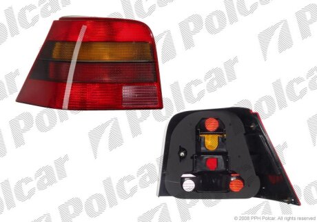 Ліхтар задній, vw GOLF IV, 97- Polcar 954188E