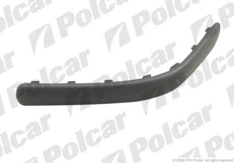 Молдинг бампера правий Polcar 9541966