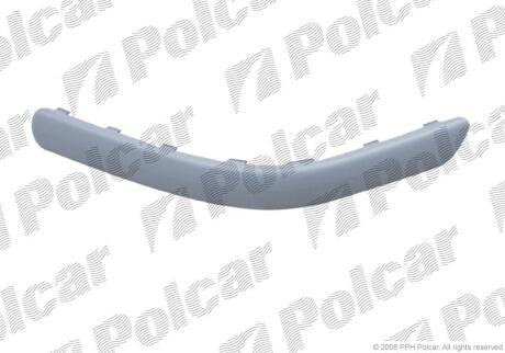 Молдинг бампера правий Polcar 9541968