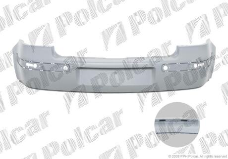 Бампер задній VW GOLF IV 9.97- Polcar 954196J