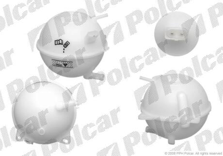 Расширительный бачок VW Golf 4 SK Octavia SE Leon/Toledo (00>) Polcar 9541ZB1