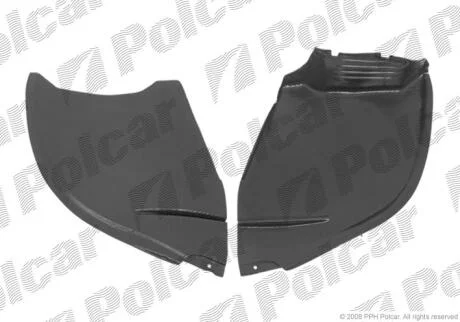 Захист бампера нижній лівий Polcar 9546347