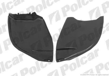 Захист бампера нижній правий Polcar 9546348