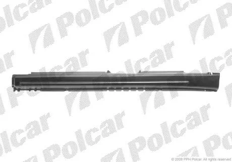 Поріг лівий VW PASSAT 4-D 88- Polcar 954641