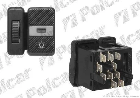 Вмикач світла VW Passat 88- Polo 90-94 Polcar 9546P10