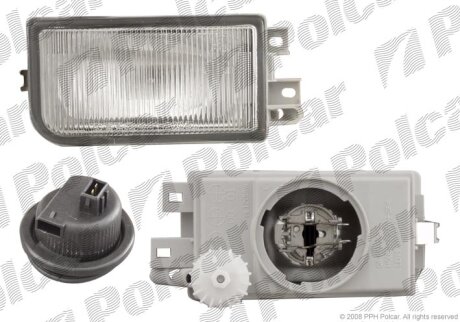 Фара передня, vw PASSAT (B4), 94- Polcar 9547290E