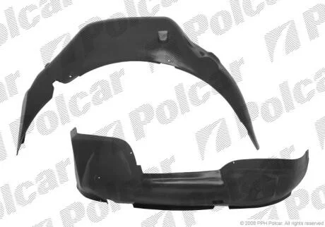 Подкрылок (L) VOLKSWAGEN PASSAT (B4 (3A)), 10.93-10.96 Polcar 9547FL1