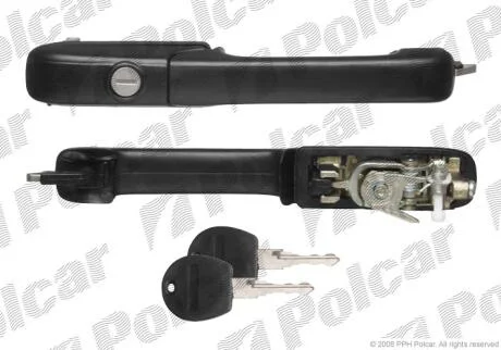 Ручка зовнішня VOLKSWAGEN PASSAT (B4 (3A)), 10.93-10.96 Polcar 9547Z42