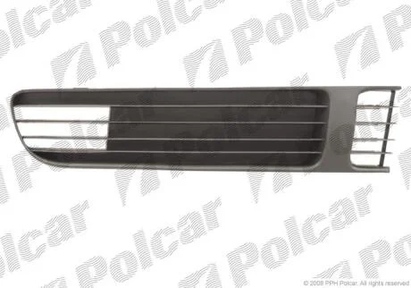 Решітка бампера перед. права VW Passat B5 -00 Polcar 9548278