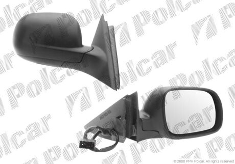 Дзеркало зовнішнє правий, VW PASSAT 96-97 Polcar 9548524M