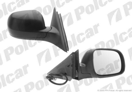 Дзеркало зовнішнє правий, VW PASSAT 98- Polcar 9548525M