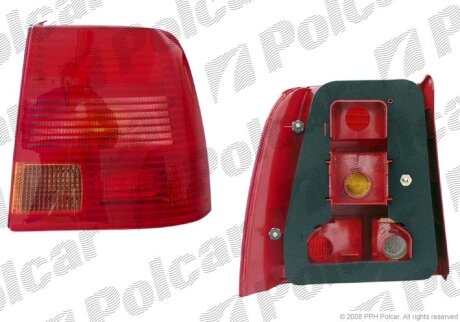 Ліхтар задній, vw PASSAT (B5), 97- Polcar 9548882E