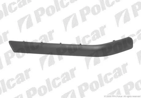 Накладка бампера правий Polcar 9548968