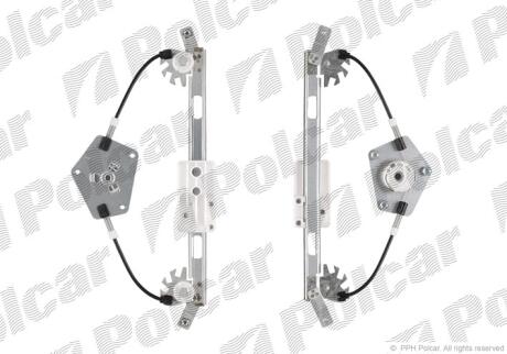 Склопідйомник електричний без електромотора Polcar 9548PSG4
