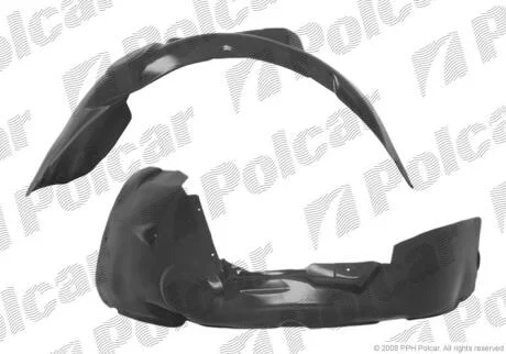 Подкрилок VW PASSAT (B5 (3B GP)), 11.00-01.05 Polcar 9549FL1