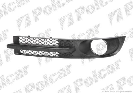 Решітка в бампері лівий, vw SHARAN, 01-10 Polcar 9551273X