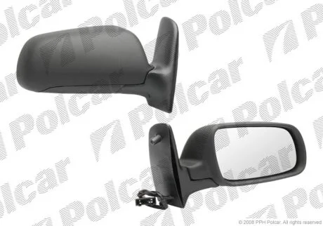 Дзеркало зовнішнє правий, SHAR/ALHA 01- Polcar 9551524M