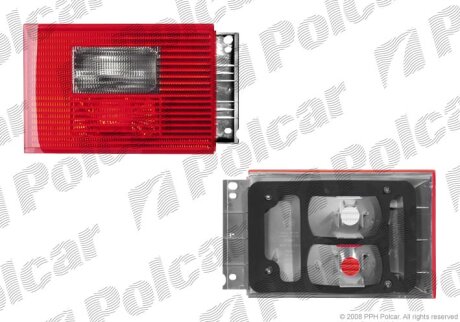 Ліхтар задній, vw SHARAN, 01-10 Polcar 9551881H