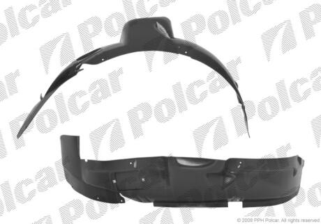 Подкрилок FORD GALAXY (WGR), 04.00-04.06 Polcar 9551FP1