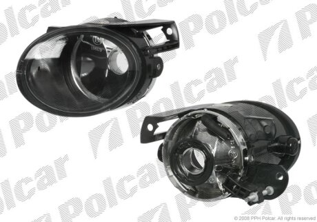 Фара передня, PASSAT,SDN+KOMBI (B6 Polcar 955529E