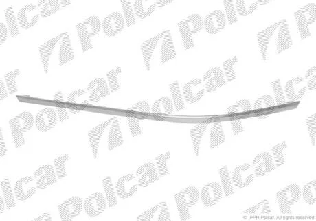 Накладка бамперу декоративна Polcar 9555966
