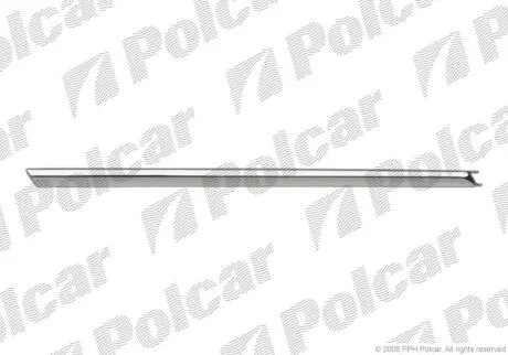 Молдинг бампера PASSAT,SDN+KOMBI (B6 Polcar 9555967
