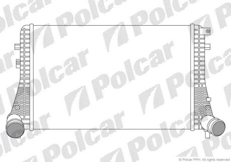 Радіатор повітря (інтеркулери), ALHAMBRA Polcar 9555J81